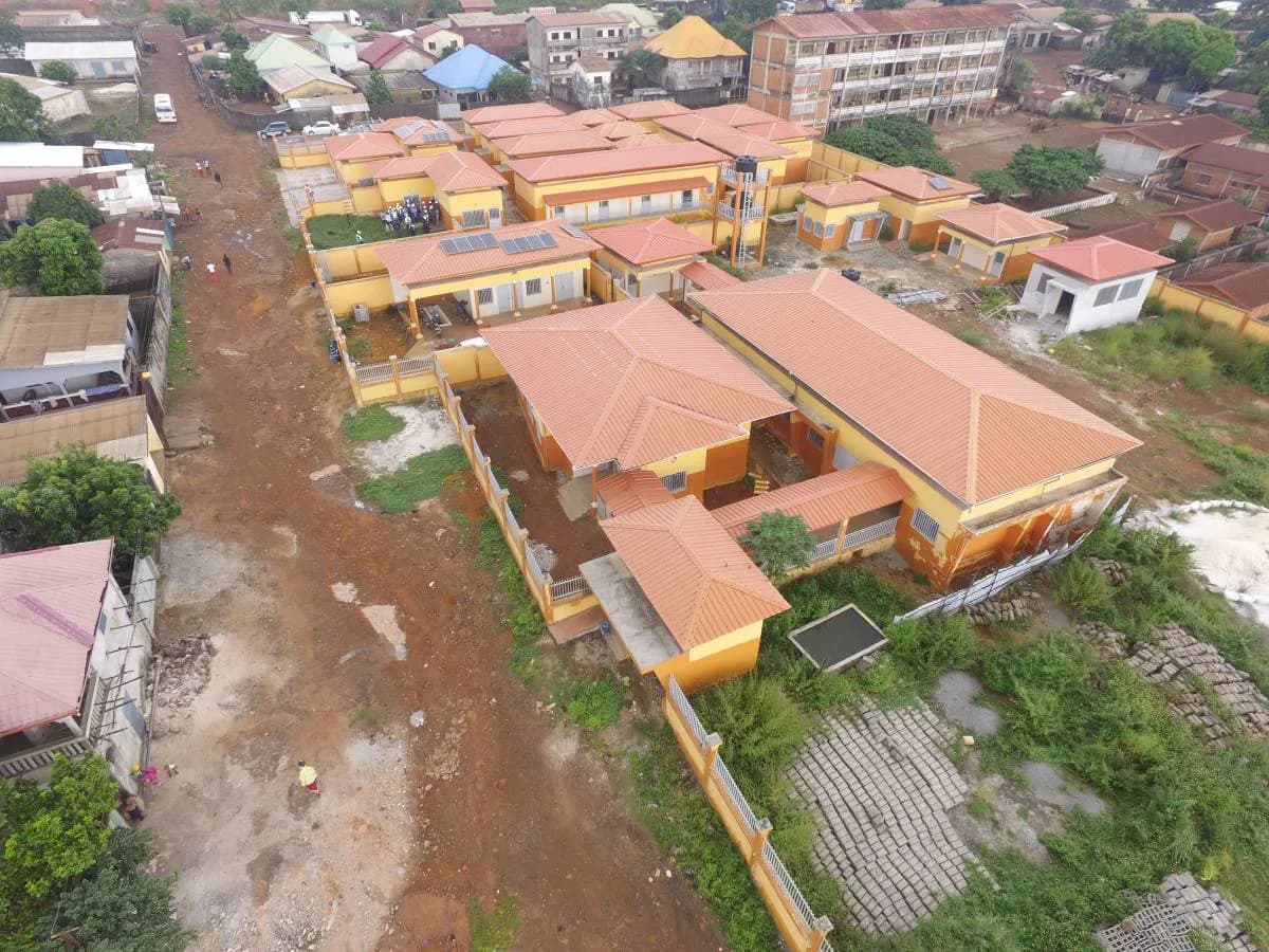 Wide field view of project area in Guinea